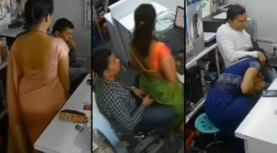 Indian Shop Manager Affair Multiple Wife CCTV Cam